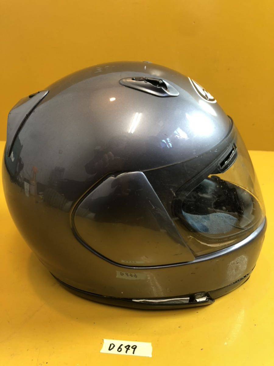 （D-649）ARAI フルフェイスヘルメット RAPIDE L サイズ不明　現状品_画像7