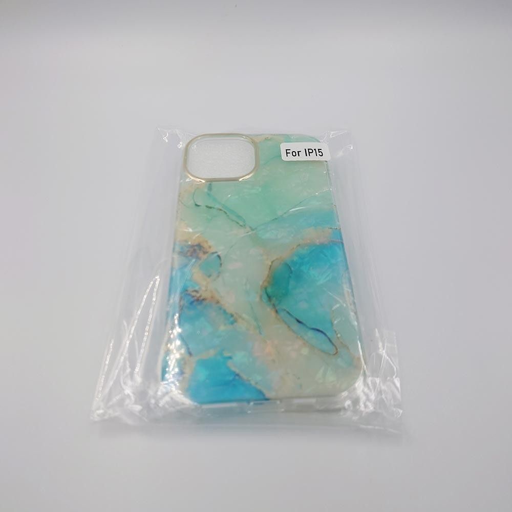 スマホ ソフト ケース カバー 大理石 デザイン iPhone15 アイフォン15 6.1インチ B1