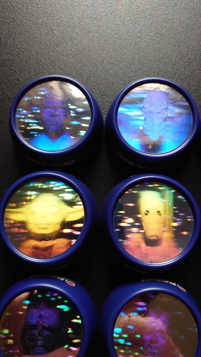 【匿名送ヤマト】全16種類 ペプシ PEPSI スター・ウォーズ 3-Dホログラム マグネット エピソード1 Star Wars magnet ボトル 食玩 レアの画像4