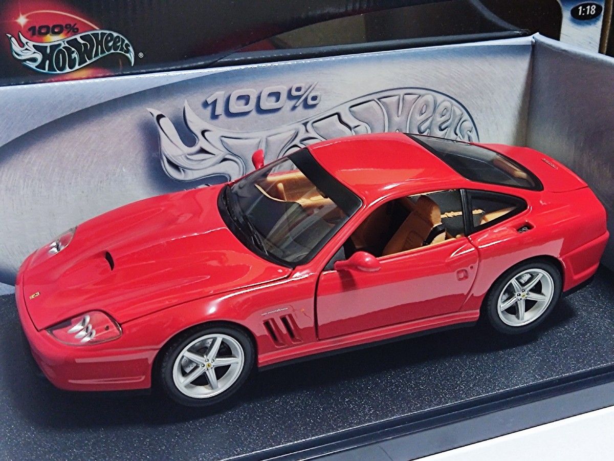 Hot Wheels 100% 1/18-FERRARI 575M maranello /ホットウィール Hot Wheels 100% 1/18-FERRARI 575M maranello /ホットウィール