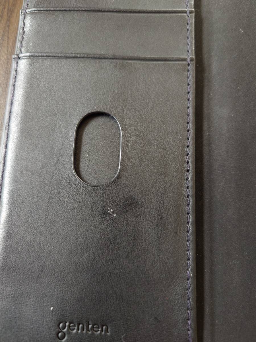 Xperia 1 V genten Leather Folio Case　黒_画像3