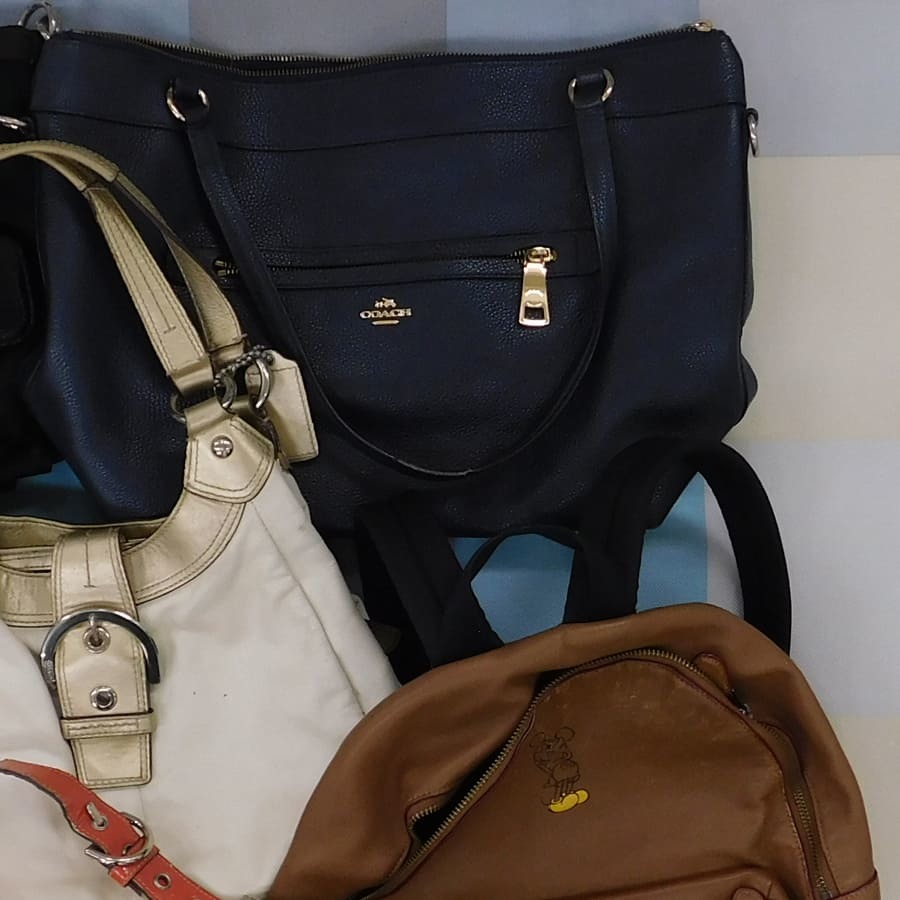 1円 ■ 美品あり コーチ 10点まとめ ショルダー・ハンドバッグ キャンバス・レザー シグネチャー COACH ■E.Css.Ar-18_画像3