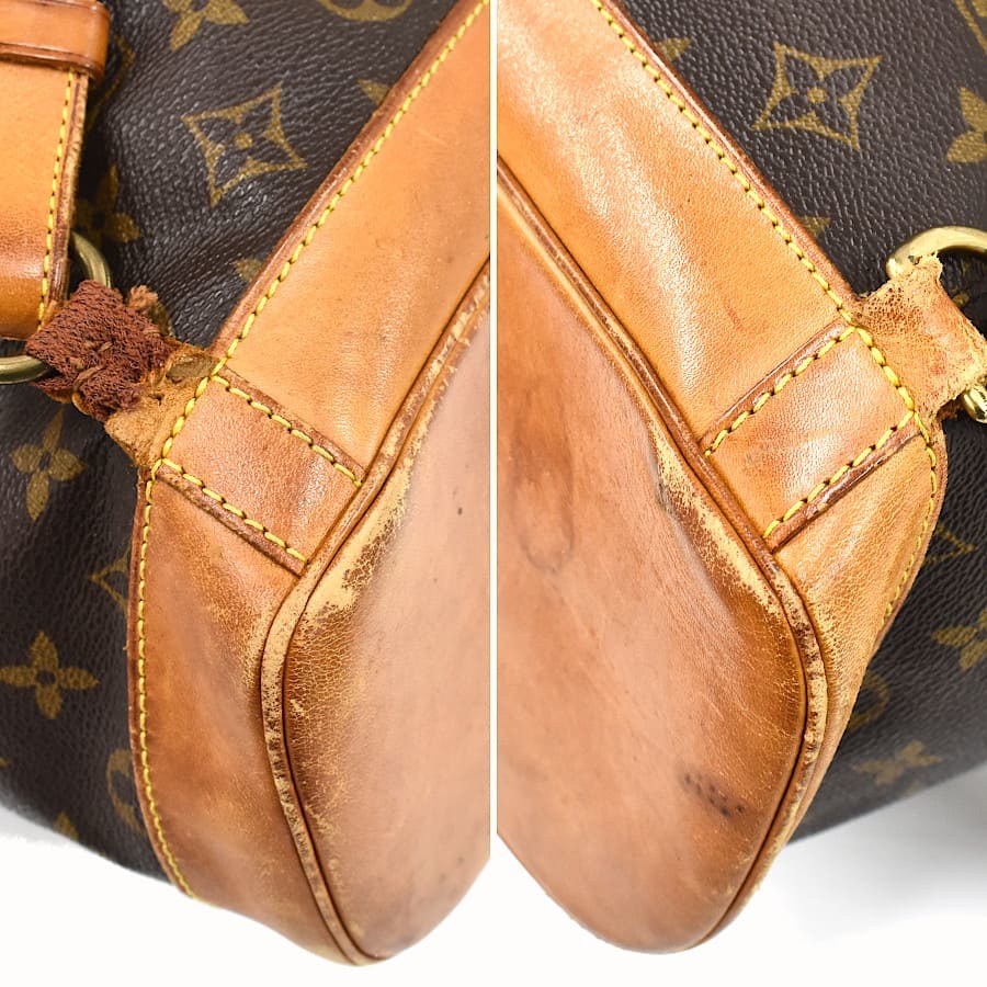 1円 ◆定価16万 良品 LOUIS VUITTON ルイヴィトン バックパック モンスリGM M51135 モノグラム ブラウン◆E.Cmee.oR-01_画像6