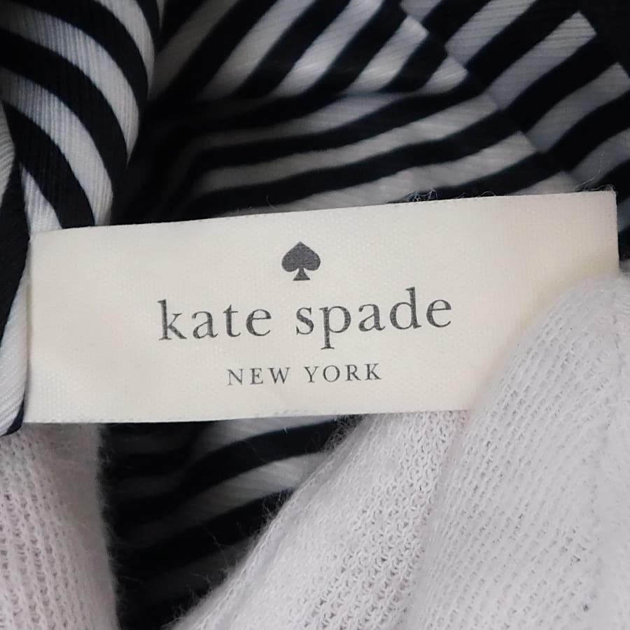 1円 ■ 美品 ケイトスペード トートバッグ ブラック系 レザー お出掛け おしゃれ Kate spade ■E.Bsr.zE-8_画像8