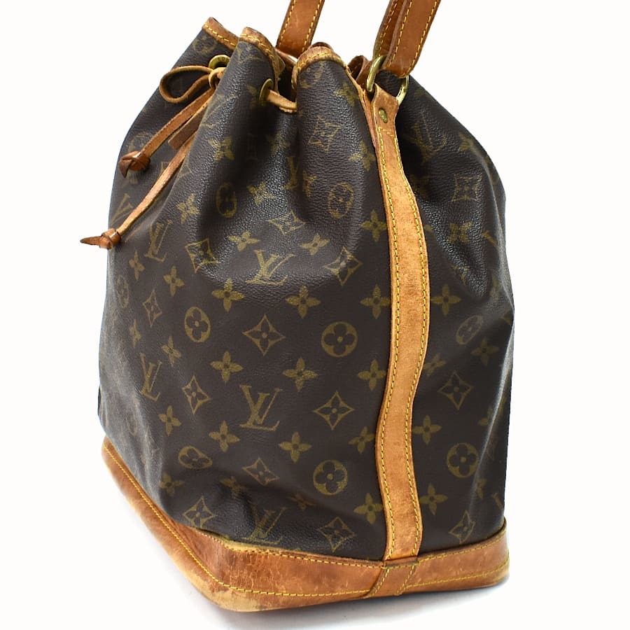 1円 ◆定価20万 美品 LOUIS VUITTON ルイヴィトン ショルダーバッグ 巾着型 ノエ M42224 モノグラム ブラウン◆E.Csom.tI-10_画像2