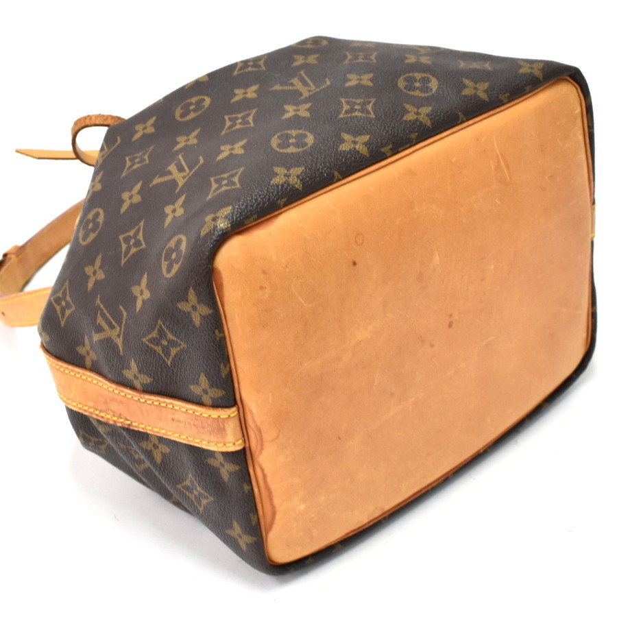 1円 ◆定価15万 美品 LOUIS VUITTON ルイヴィトン ショルダーバッグ プチノエ M42226 モノグラム ブラウン◆E.Cmpl.tI-06_画像6