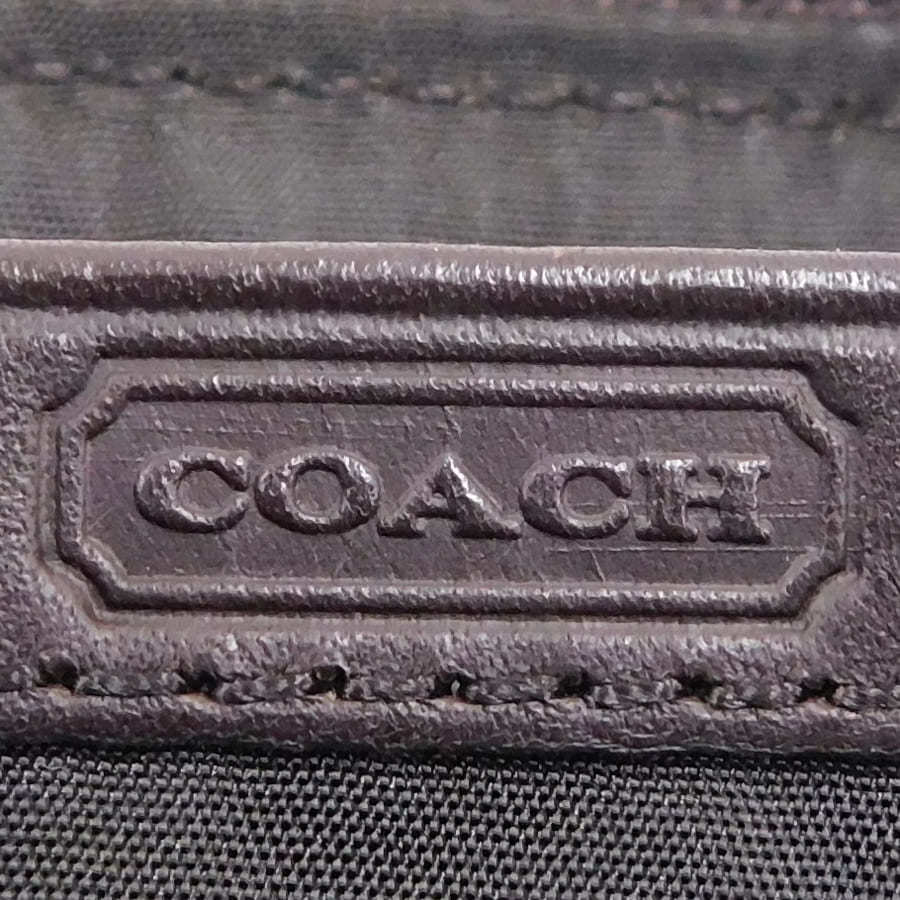 1円 ■ 美品 コーチ 長財布 レザー ブラウン系 男女兼用 ウォレット お買い物 お洒落 COACH ■E.Aio.An-11_画像6