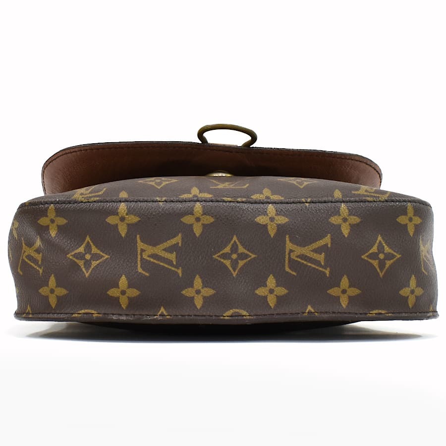 1円 ◆定価14万 LOUIS VUITTON ルイヴィトン ショルダーバッグ サンクルーGM M51242 モノグラム ブラウン◆E.Cmgs.zE-22_画像4