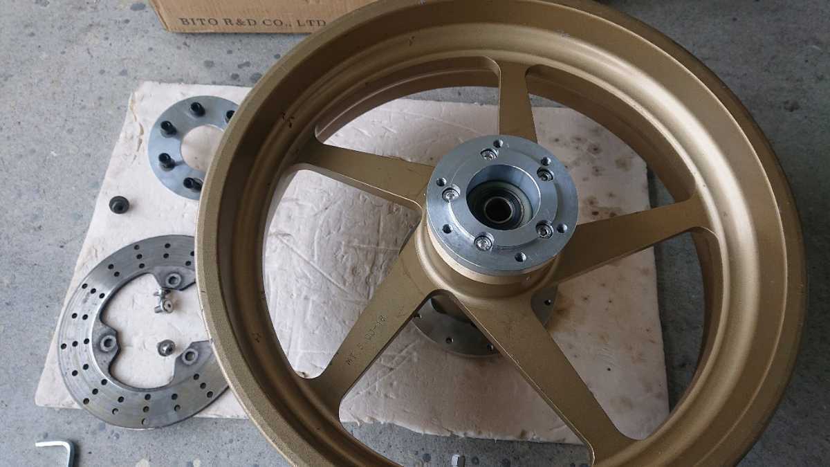  Tecnomagnesio 18×5.0 rear mug wheel, freebie, aluminium color 
