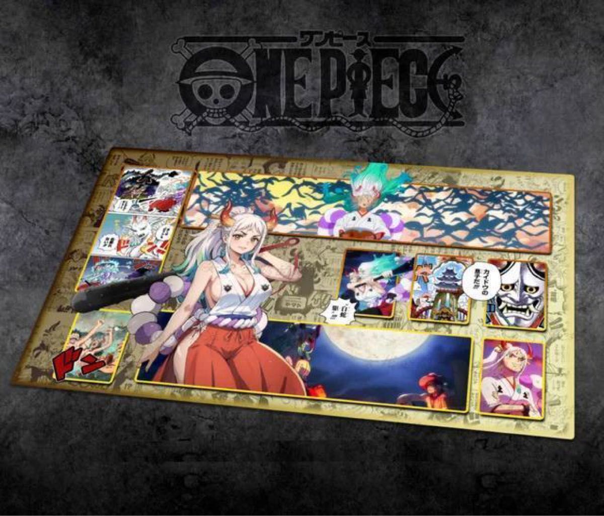 ワンピース ヤマト プレイマット マウスパッド デスクマット ONE ワンピース ヤマト プレイマット マウスパッド デスクマット ONE