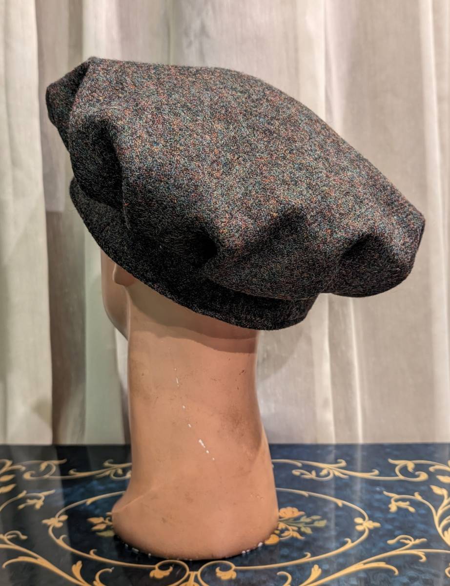  Vintage шерсть использование 10*s20*s30*s стиль Casquette / Europe Франция Work 1 листов контактный . Flat шляпа ΓOT