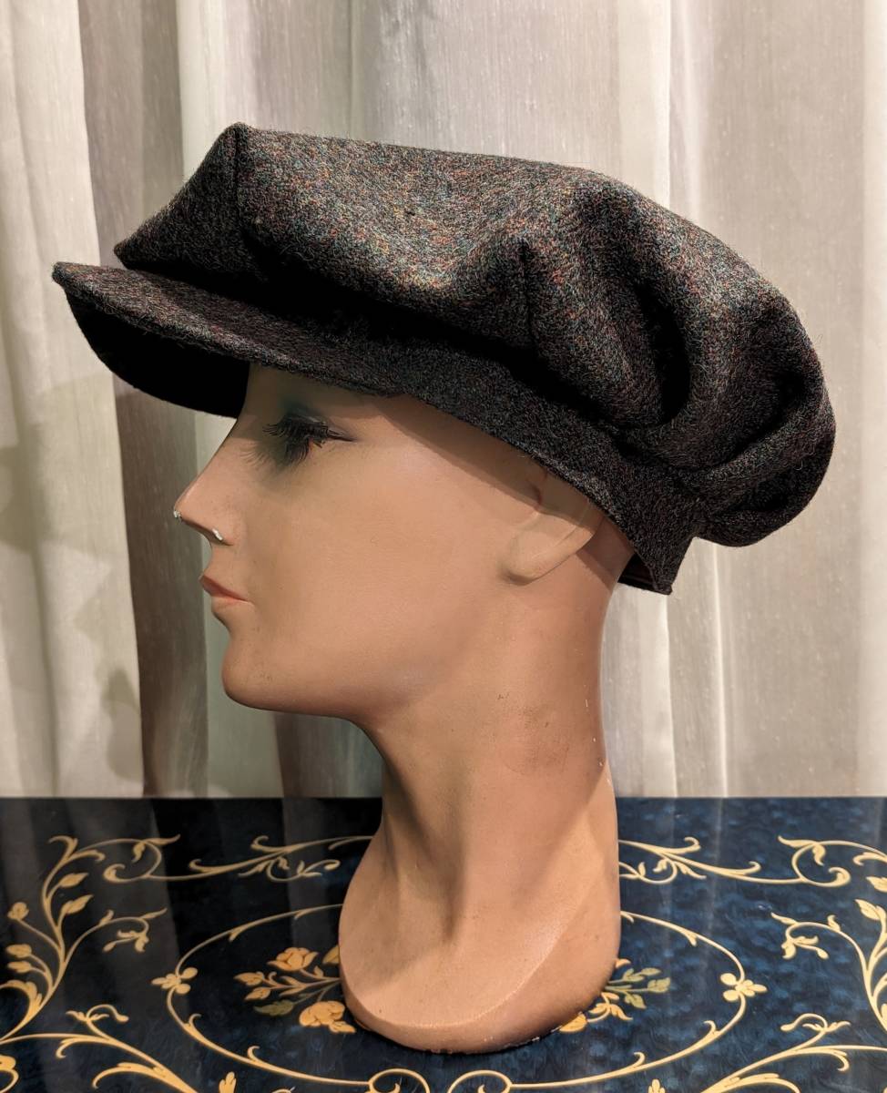  Vintage шерсть использование 10*s20*s30*s стиль Casquette / Europe Франция Work 1 листов контактный . Flat шляпа ΓOT