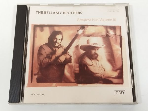 370-330/CD/【輸入盤】ベラミー兄弟 The Bellamy Brothers/Greatest Hits Volume Ⅲ_画像1
