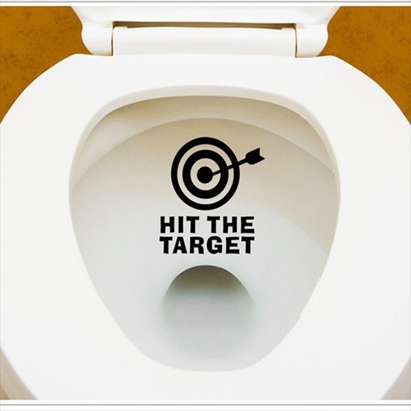 [ new goods ] Target Mark sticker arrow seal toilet small flight for Target Mark 