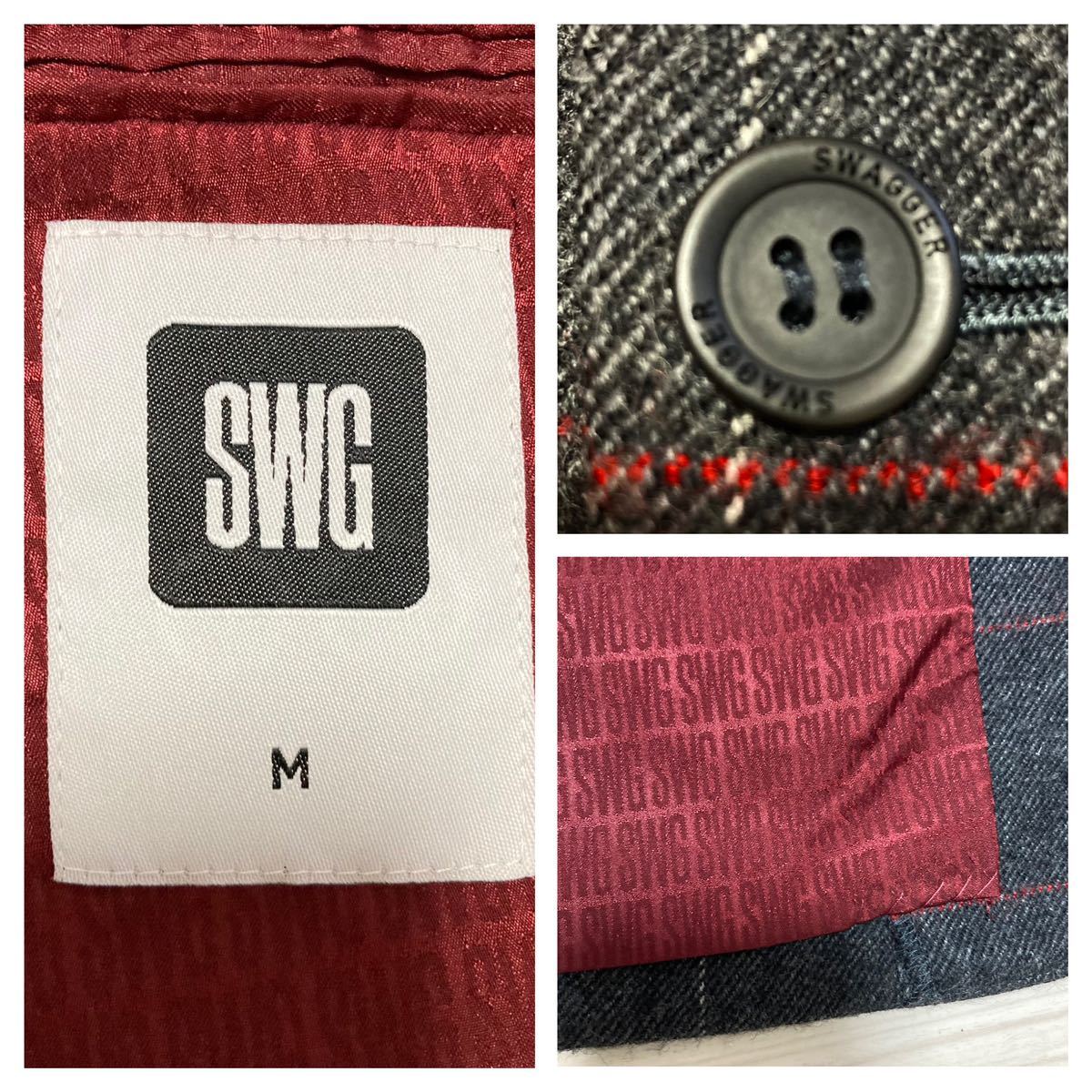 良品 SWAGGER スワッガー 迷彩 エルボーパッチ テーラード 良品 SWAGGER スワッガー 迷彩 エルボーパッチ テーラード