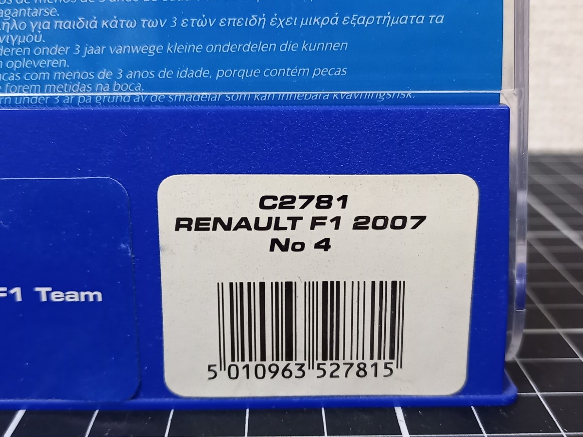 スロットカー 限定 5000台 1/32 Scalextric C2781 F1 Renault 2007 No4 H.コバライネン ルノー スケーレックストリック_画像7