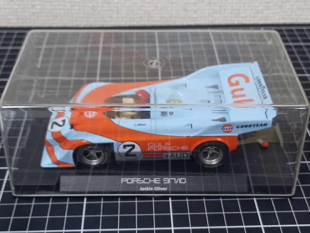 スロットカー 1/32 FLY CAR MODEL PORSCHE 917/10 Turbo Gulf No2 J.オリバー ポルシェ フライ カー モデル_画像7