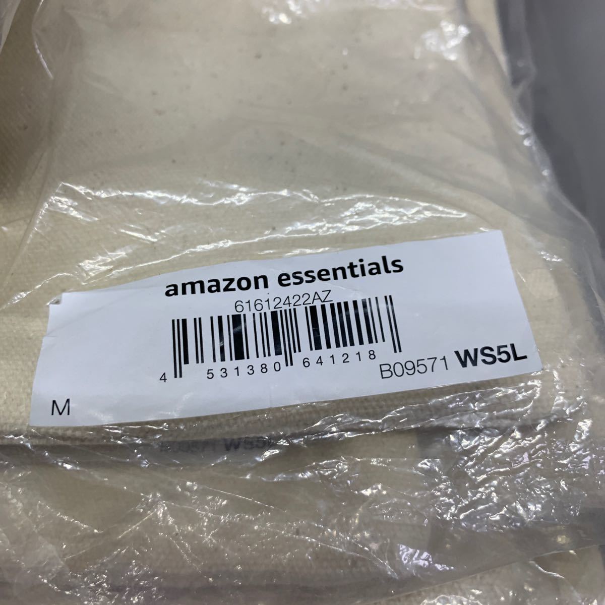 Amazon Essentials トートバッグ スリムトート AE-23 Mサイズ　アイボリー　33点　S 7点まとめ売り　　合計40点_画像3