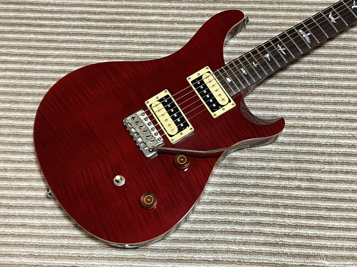 Красивые товары PRS Paul Reed Smith Se Custom 24 Red Maple Flattop Aya Yamamoto