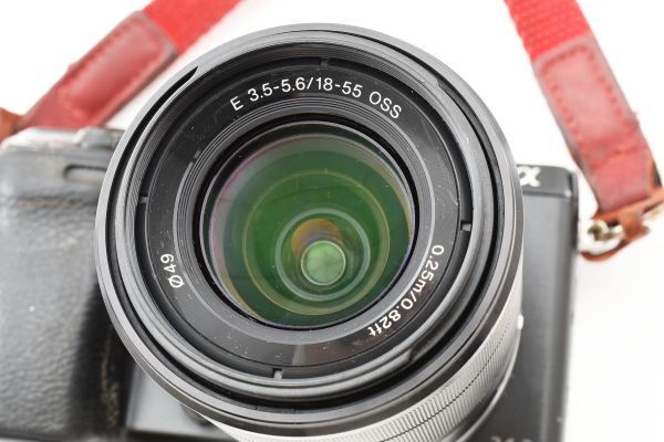 ◆難あり◆ ソニー SONY NEX-7 + 18-55mm ブラック レンズキット デジタルカメラ ミラーレス一眼 現状 #3852_画像10
