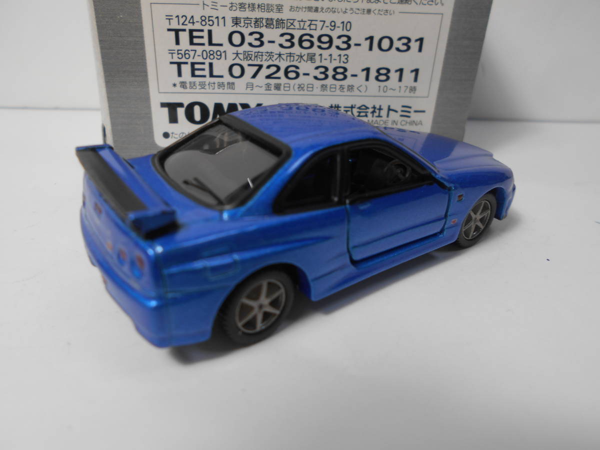 ★即決★トミカリミテッド　日産Ｒ34スカイラインＧＴーＲ　Ｖスペック 　日産スカイライン12MODELS Ｒ31-Ｒ34セットの単品_画像4