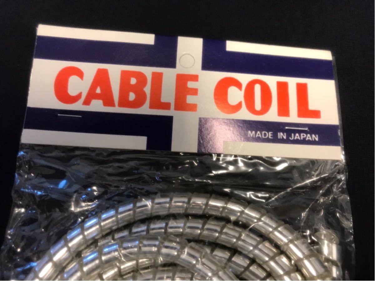  cable LAP chrome pearl cover wire NOS cable coil made in Japan Vintage tiger Harley bo bar chopper old car custom 