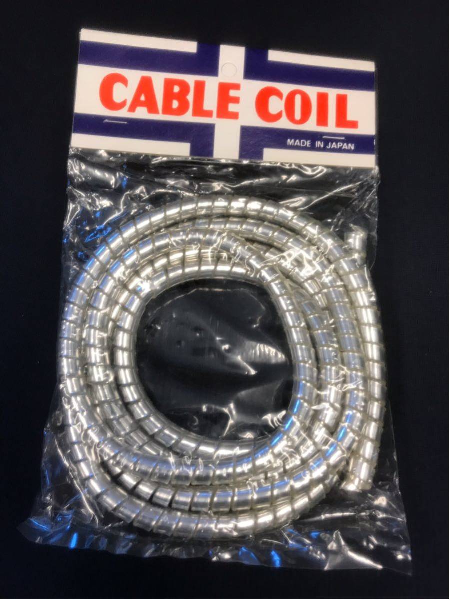  cable LAP chrome pearl cover wire NOS cable coil made in Japan Vintage tiger Harley bo bar chopper old car custom 