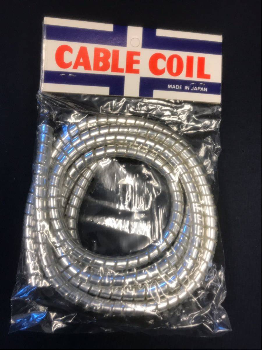  cable LAP chrome pearl cover wire NOS cable coil made in Japan Vintage tiger Harley bo bar chopper old car custom 