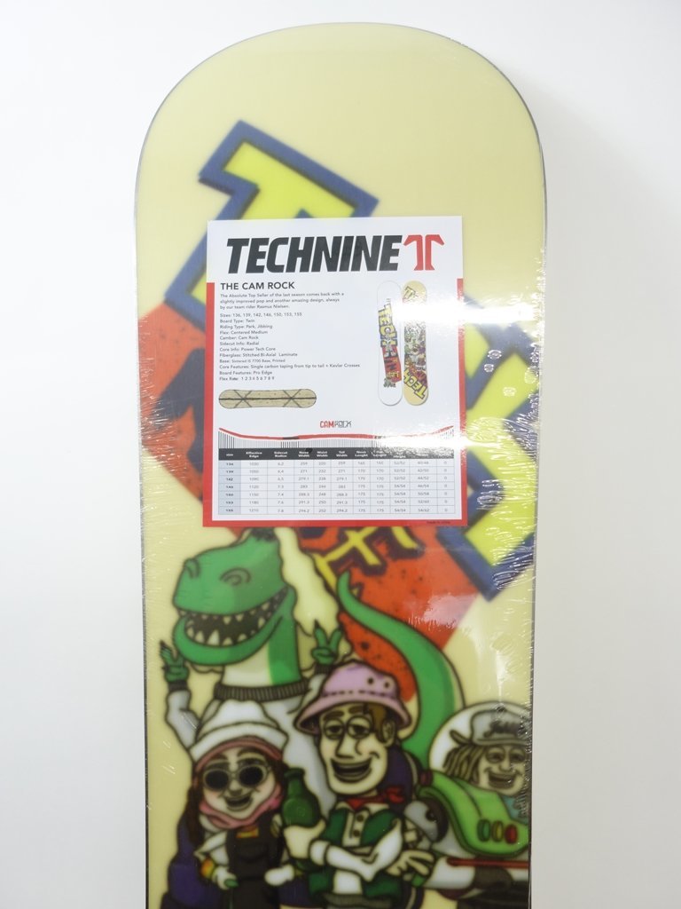 新品 グラトリ パーク 19/20 TECHNINE THE CAM ROCK 153cm スノーボード テックナイン ザ・キャムロック_画像6