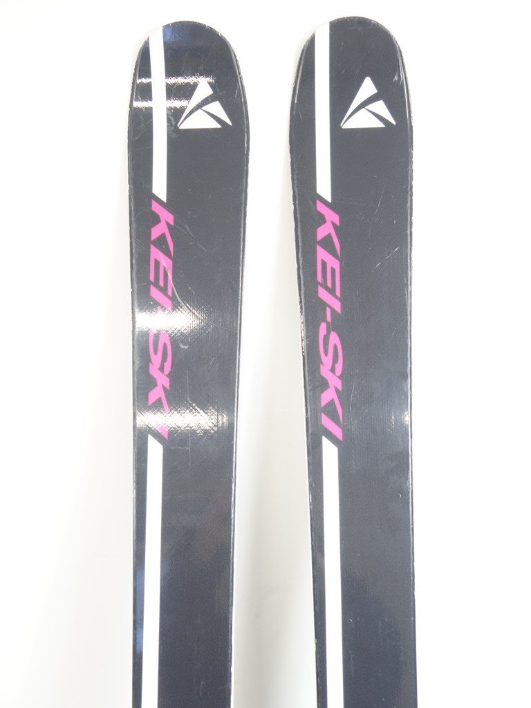 中古 セミファット 18/19 KEI-SKI EZO 85 165cm TYROLIA ビンディング付きスキー ケイスキー チロリア_画像2