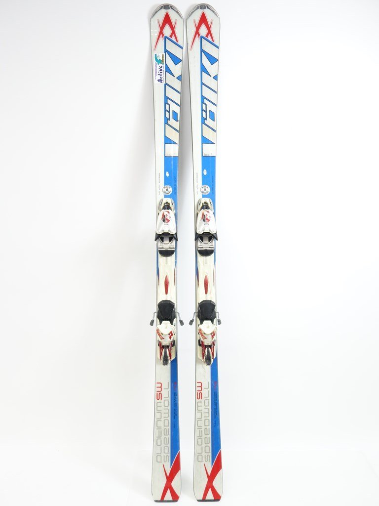 中古 デモ 13/14 VOLKL PLATINUM SW SPEEDWALL 173cm ビンディング付きスキー フォルクル プラチナム マーカー_画像1