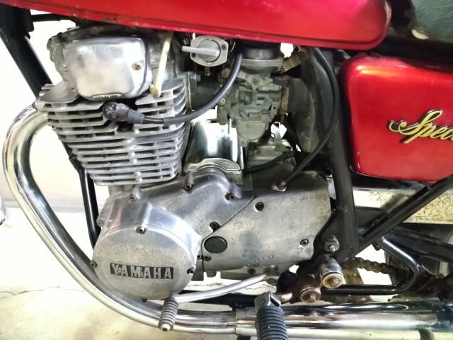 【部品取り・レストアベース】YAMAHA　XS250SP（4A8 ）【書あり】_画像8