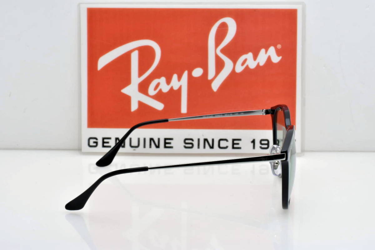 * новый товар * стандартный импортные товары!Ray-Ban RayBan RB4334D 6292/2 черный светло-зеленый *