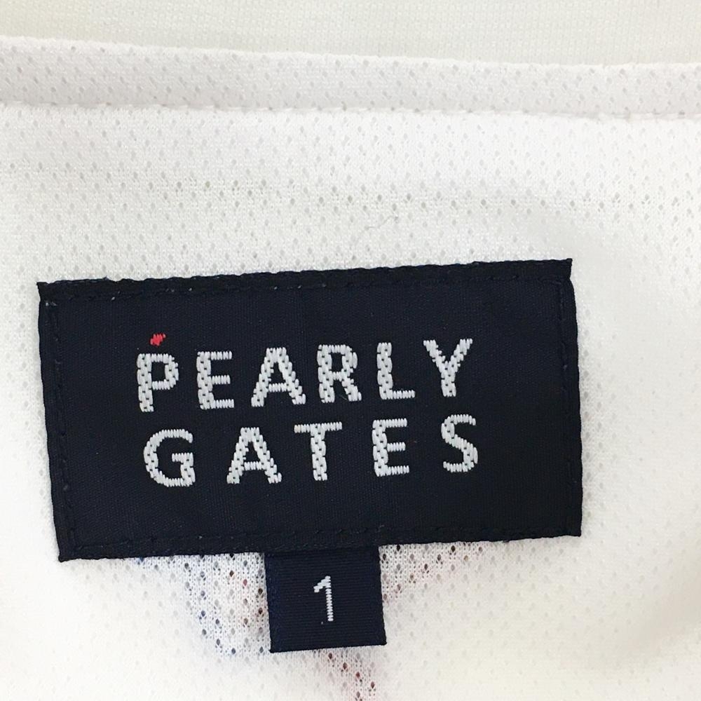 パーリーゲイツ 2WAYブルゾン 白 ジャージ 袖着脱可 レディース 1(M) ゴルフウェア PEARLY GATES_画像5