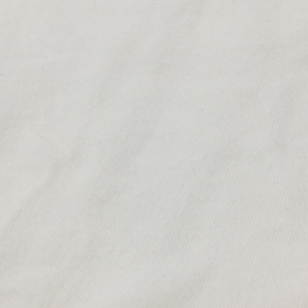 【美品】ジャックバニー 長袖ハイネックシャツ 白 ロゴプリント レディース 0(S) ゴルフウェア Jack Bunny_画像4