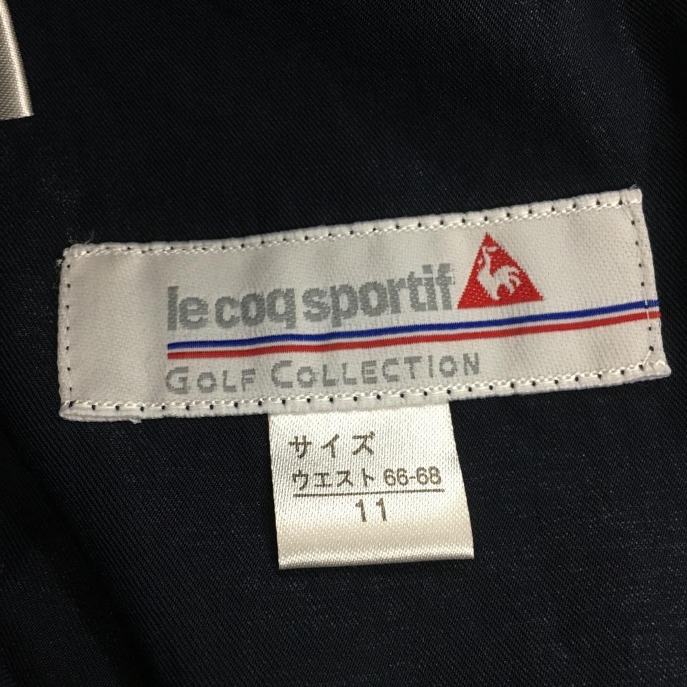 ルコック ショートパンツ ネイビー×レッド ロゴ刺しゅう レディース 11 ゴルフウェア le coq sportif_画像5