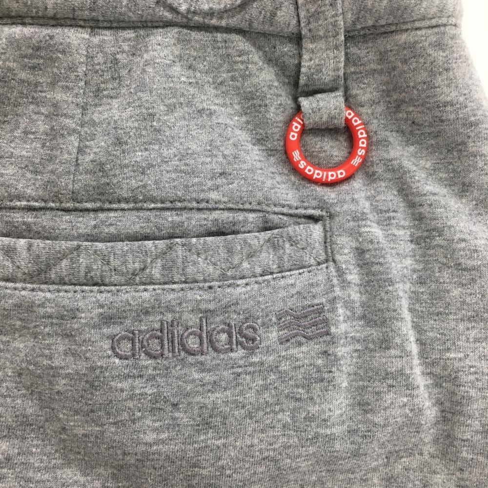 【美品】アディダス 中綿スカート ライトグレー 無地 レディース L/G ゴルフウェア adidas_画像3