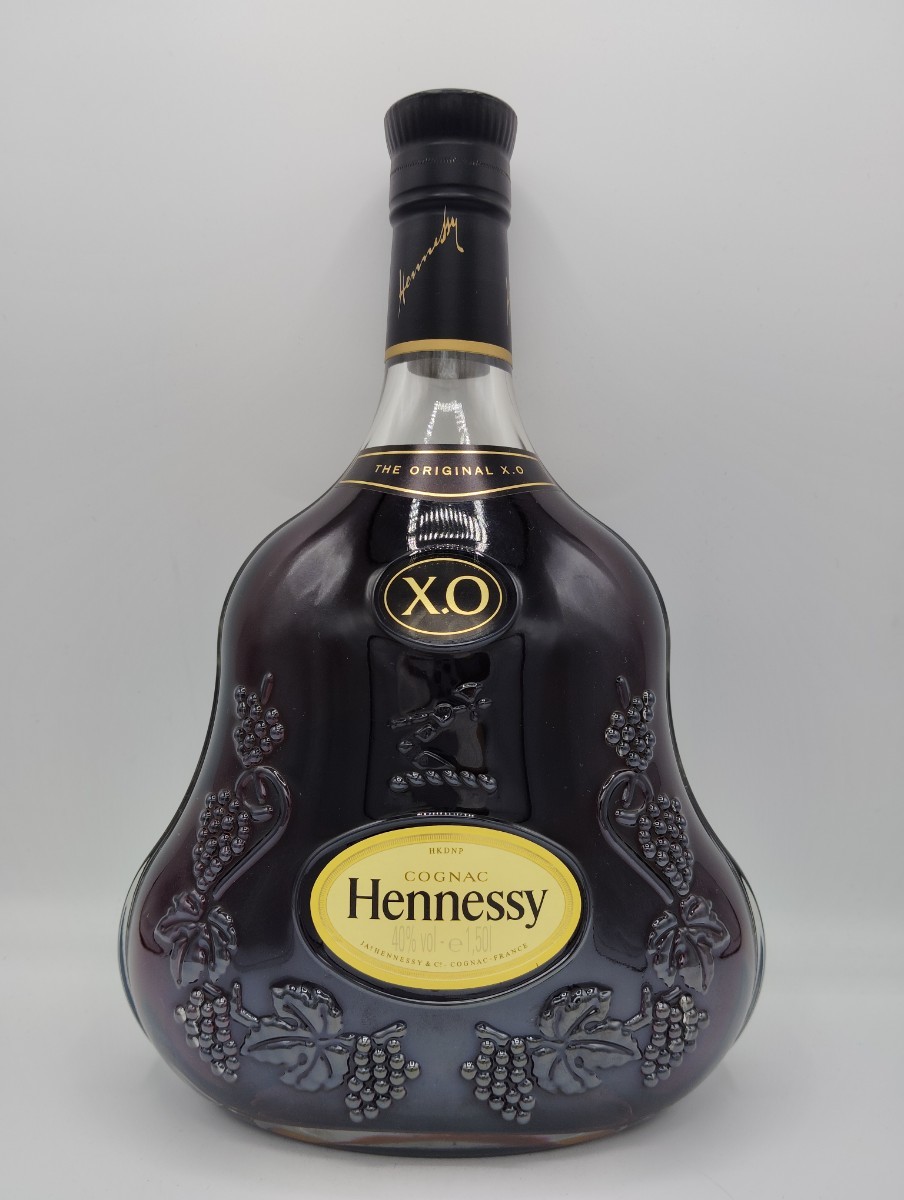 【未開栓】 ヘネシー XO エクストラオールド 1500ml 40％ コニャック 箱付き Hennessy EXTRA OLD COGNAC フランス ●252_画像2