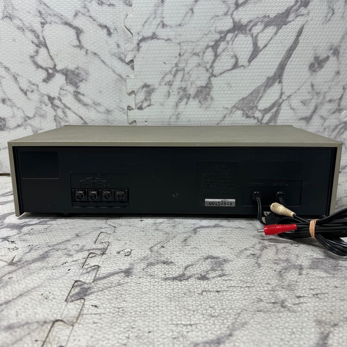 MYM-323 激安 Lo-D AM-FM STEREO TUNER FT-590 ステレオチューナー 通電OK ジャンク_画像4