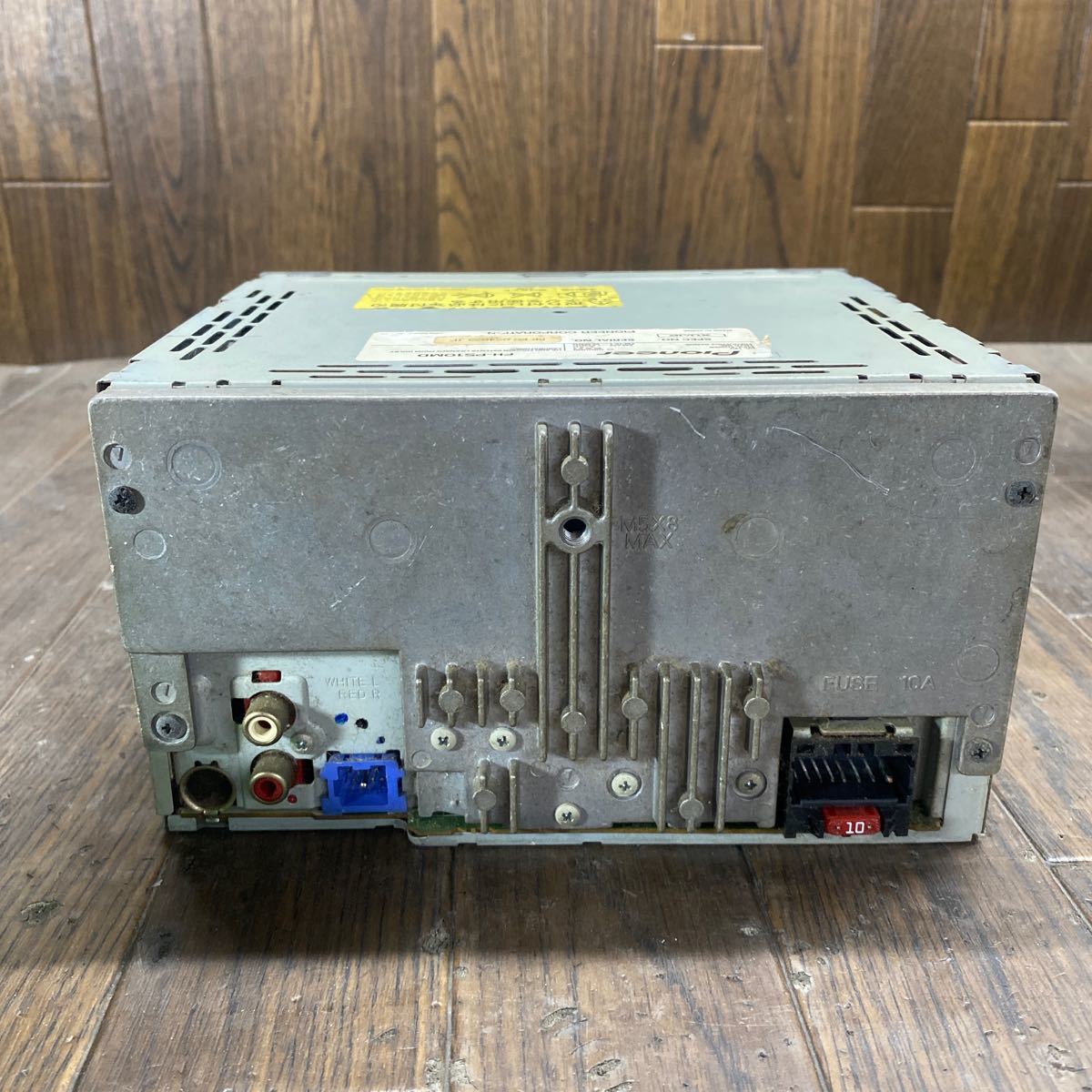 AV1-43 супер-скидка машина стерео Carrozzeria Pioneer FH-P510MD FFPG024923JP CD AM/FM проверка для электропроводка использование простой рабочее состояние подтверждено б/у текущее состояние товар 