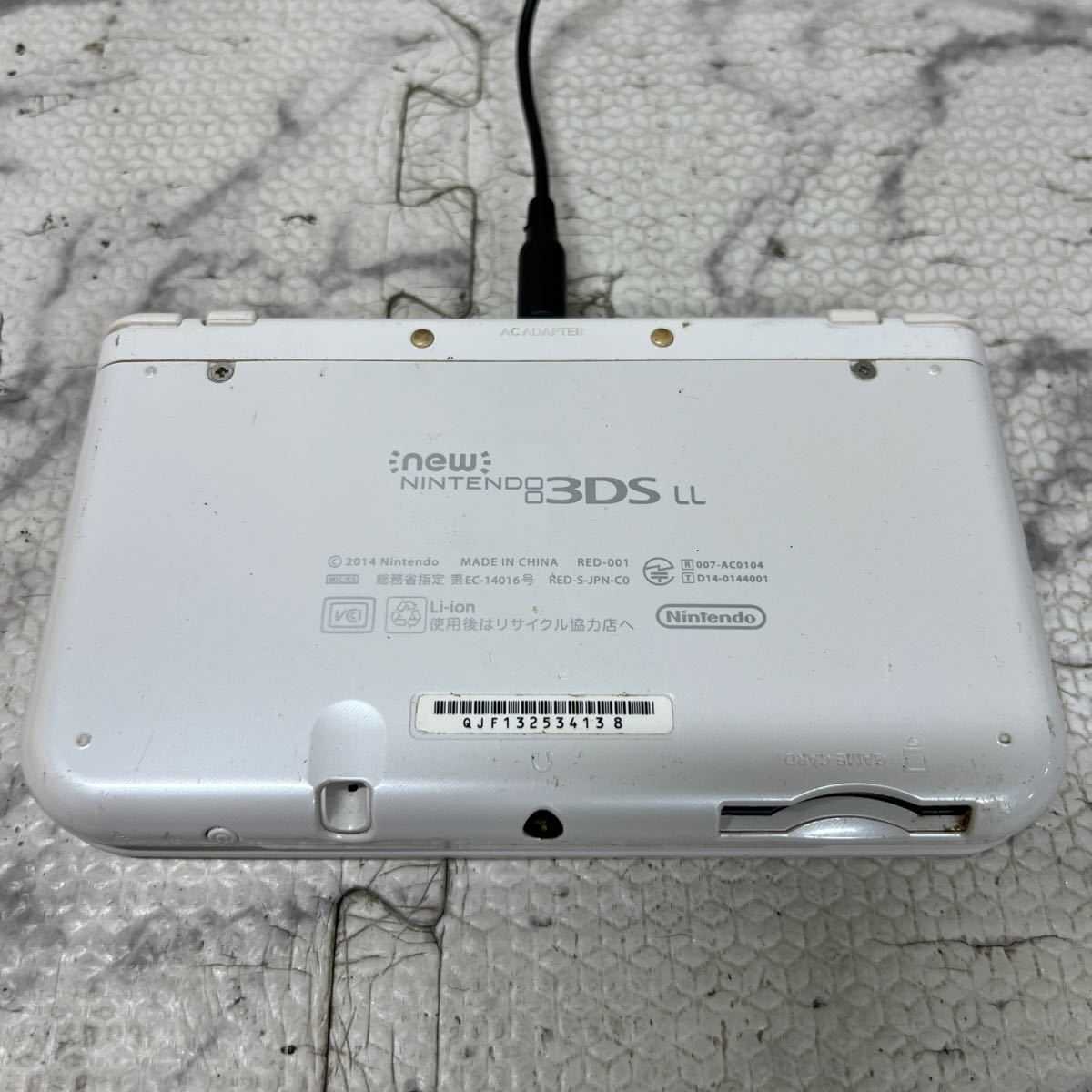 MYG-1021 激安 ゲー厶機 本体 New Nintendo 3DS LL 起動OK ジャンク 同梱不可_画像4