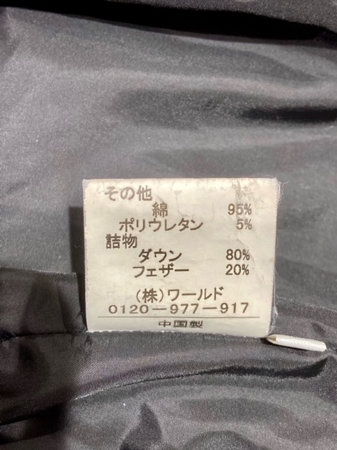 美品◆TAKEO KIKUCHI【タケオキクチ】フード付きダウンジャケット 2サイズ（Mサイズ）_画像10