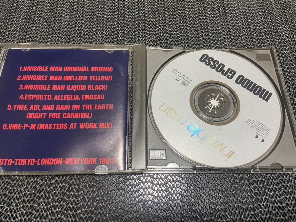 【CD】INVISIBLE　MAN MONDO GROSSO M-150_画像3