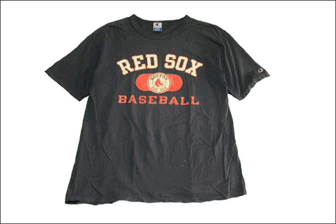 【X-LARGE】 90's Champion チャンピオン Tシャツ USA製 MLB RED SOX レッドソックス ビンテージ ヴィンテージ USA 古着 オールド IC29の画像1