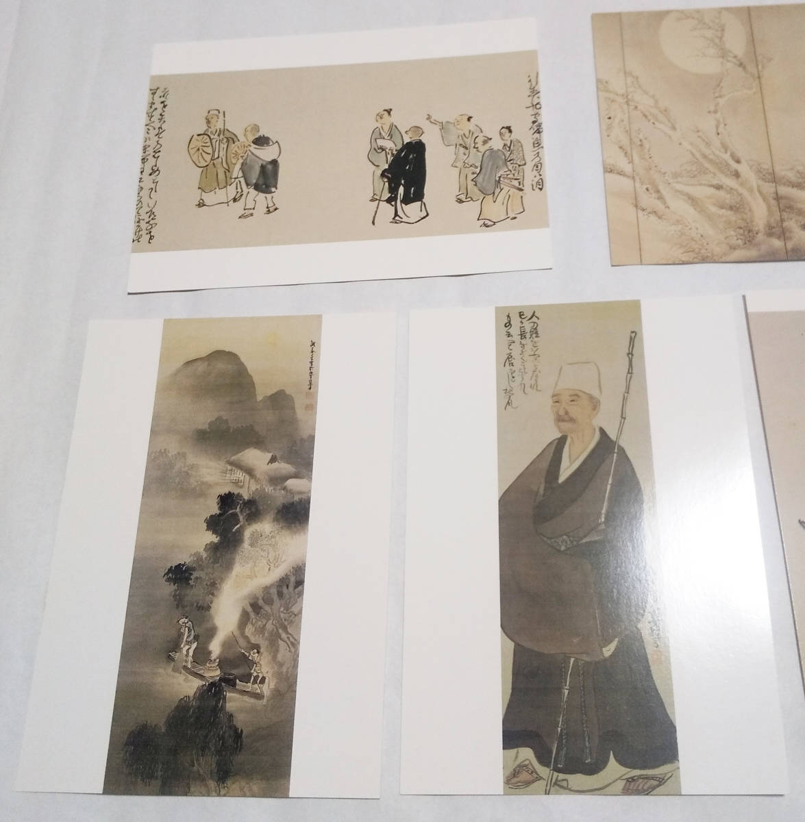 「与謝蕪村」絵はがき①　８枚　中古_画像2