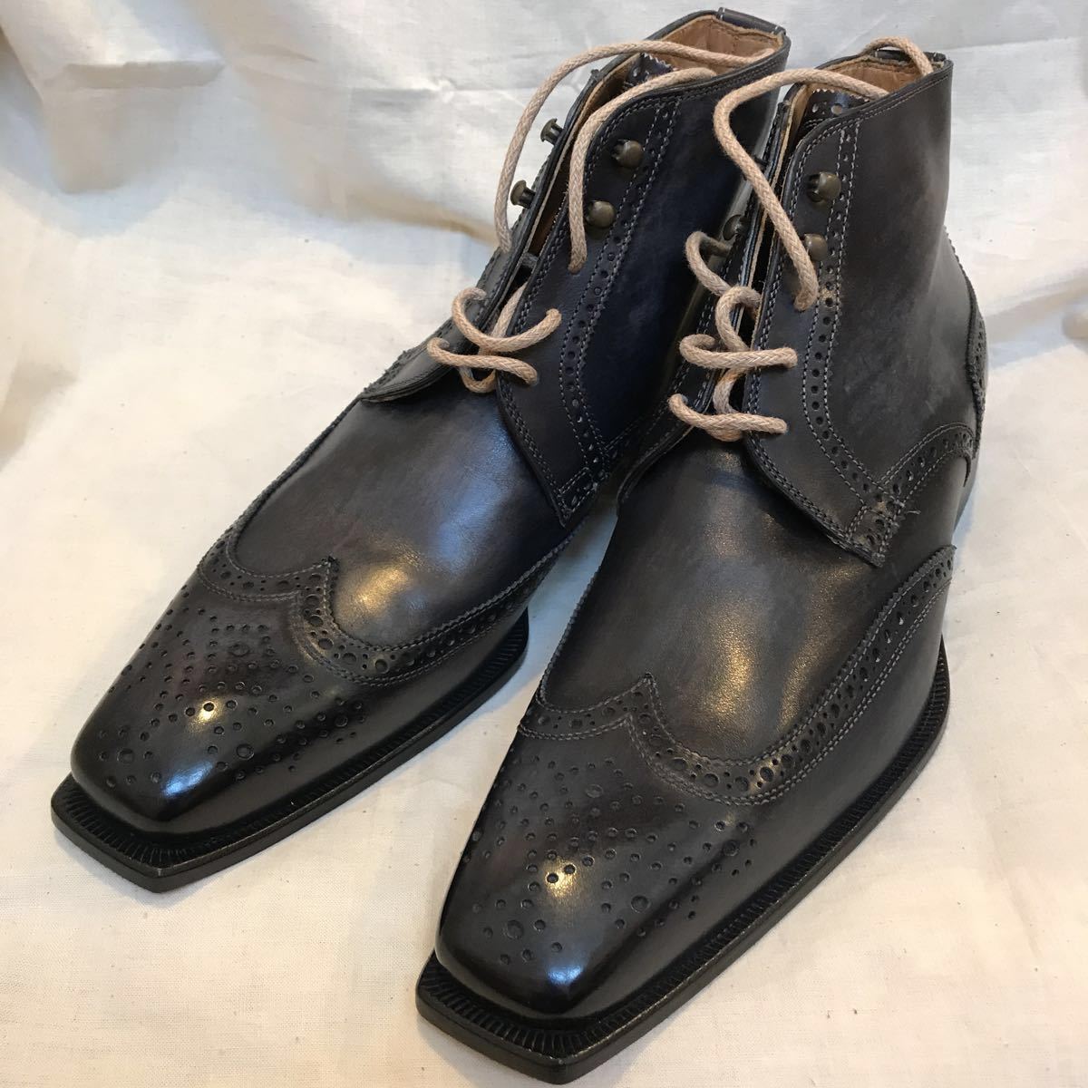 * immediately complete sale commodity Stefano Branchini stereo fano Blanc key ni dress shoes 7 1/2 black shoes boots business shoes 