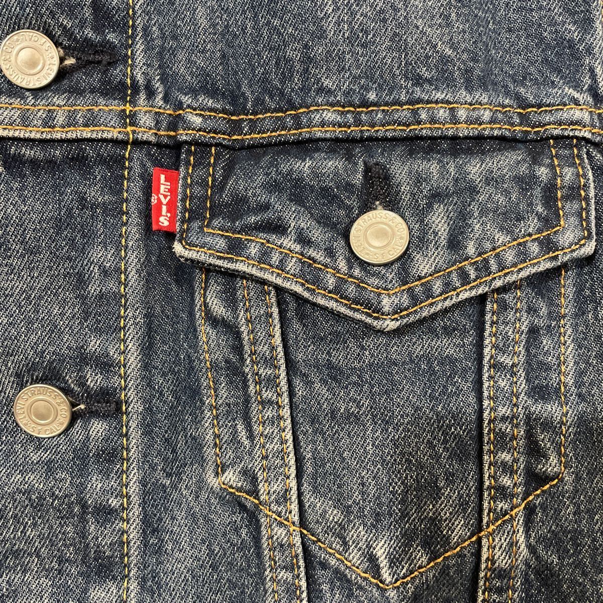 LEVI’S× Google Jacquardトラッカージャケット ビックE サイズS ブルー リーバイス×グーグル_画像5