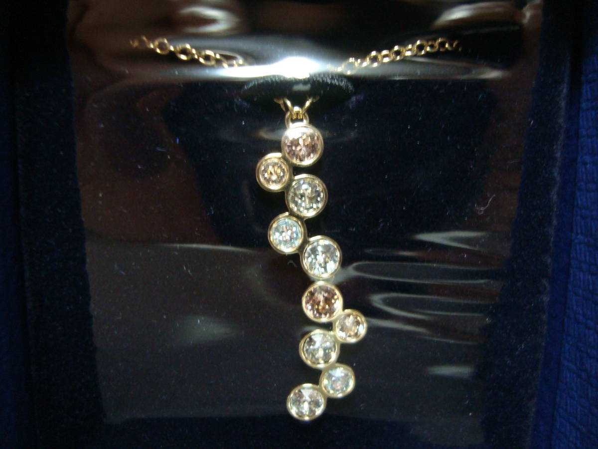  prompt decision * new goods *SWAROVSKI* Swarovski *Fidelity necklace * Gold *5393051