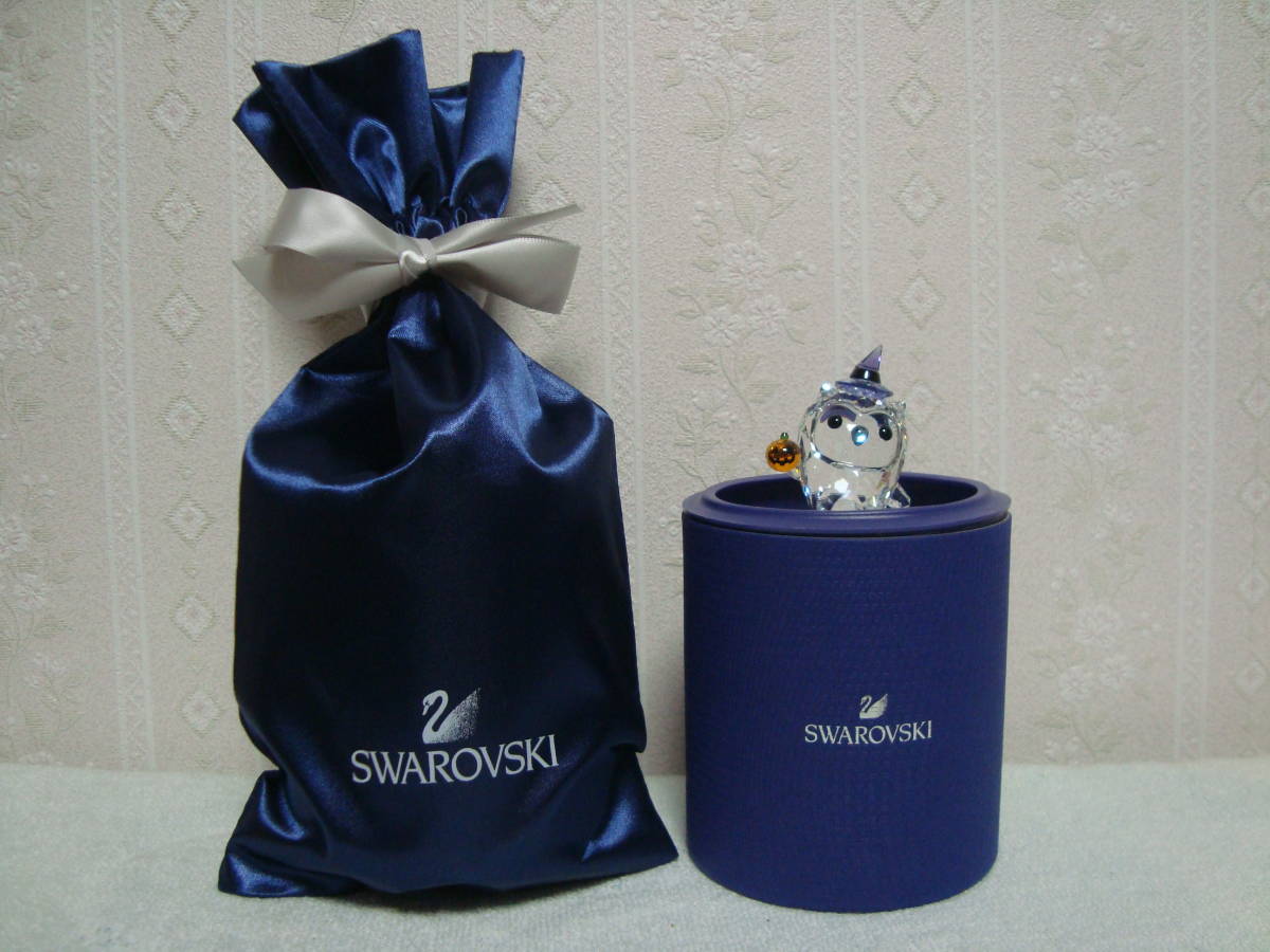 【即決】新品未使用☆SWAROVSKI☆スワロフスキーHoot - Happy Halloween☆5464862_画像1