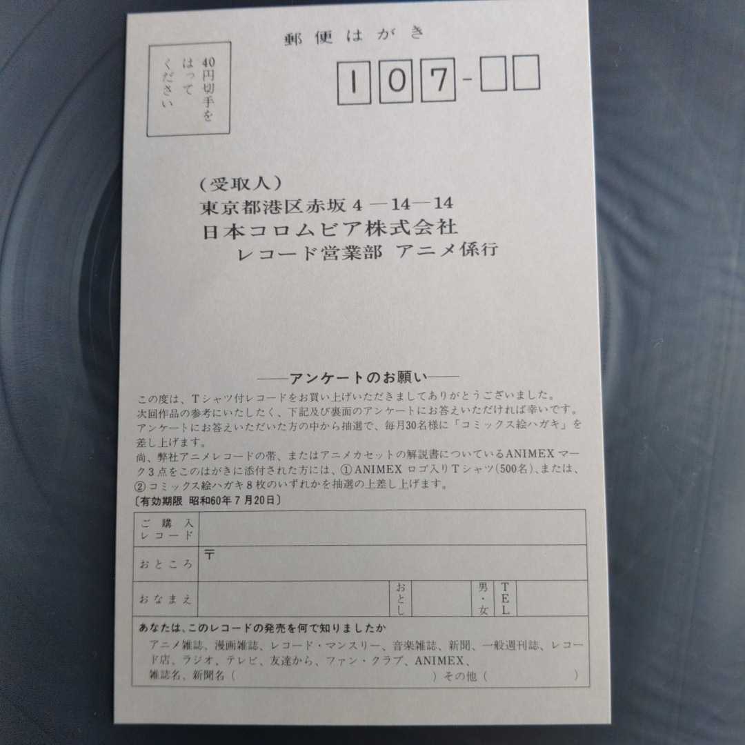 ★★★レア物　ペリカンロードアルバムⅢ　限定書き下ろし未使用Tシャツ付きと当時物下敷きとカセットインデックスのセット★★_画像4